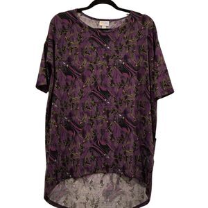 Disney LuLaRoe Maleficent XS Irma Top